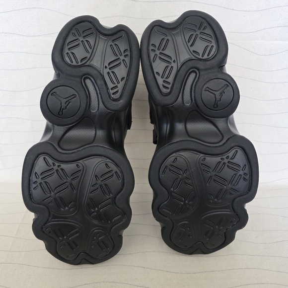 Nike Womens Jordan Deja Sandals Black Gold Shoes FN5036-001 Size 11 NEW - Picture 10 of 11